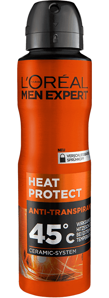 Heat Protect 45c Antitranspirant Spray Packshot